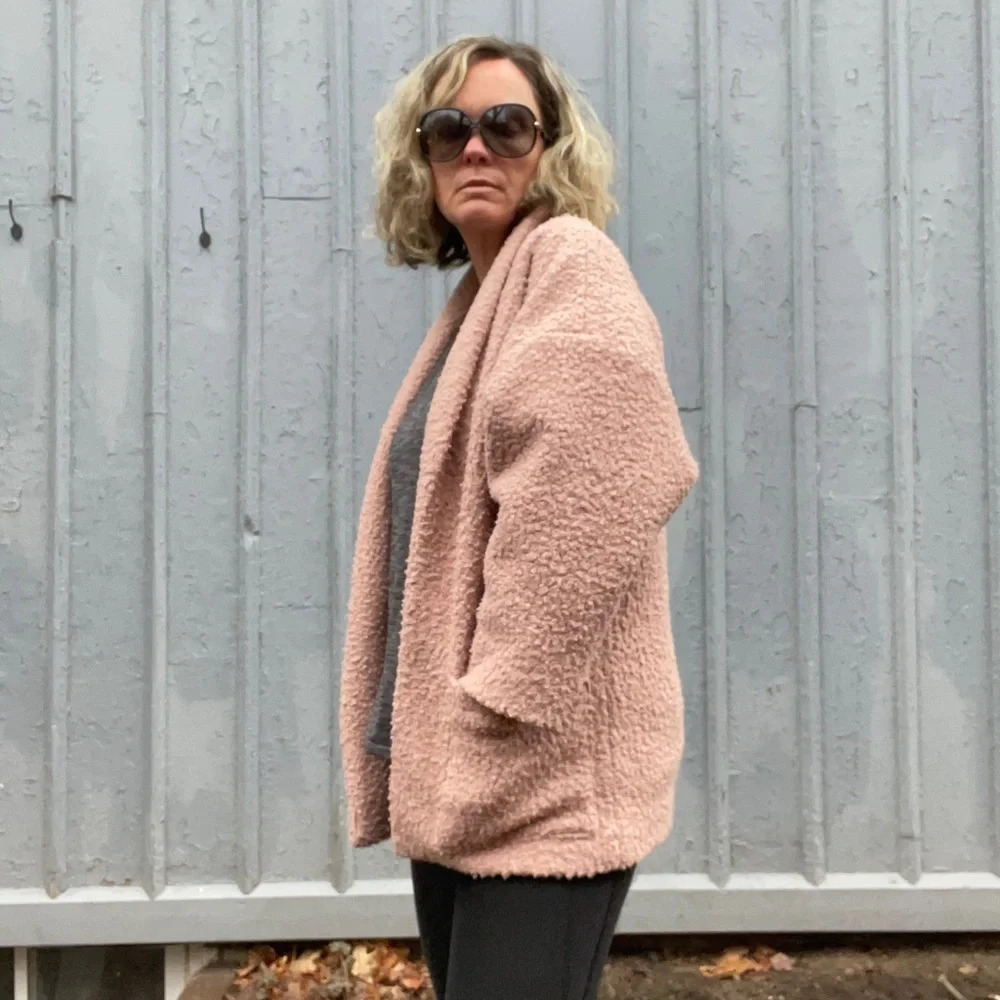 Horses Atelier Pink Boucle  Patch Pocket Coat, size 1 (small) - Picture 4 of 12